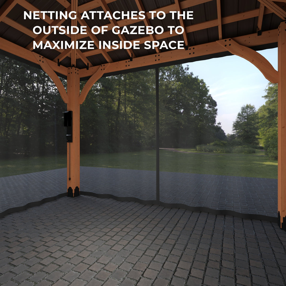 Mosquito Netting Kit-Norwood Gazebos