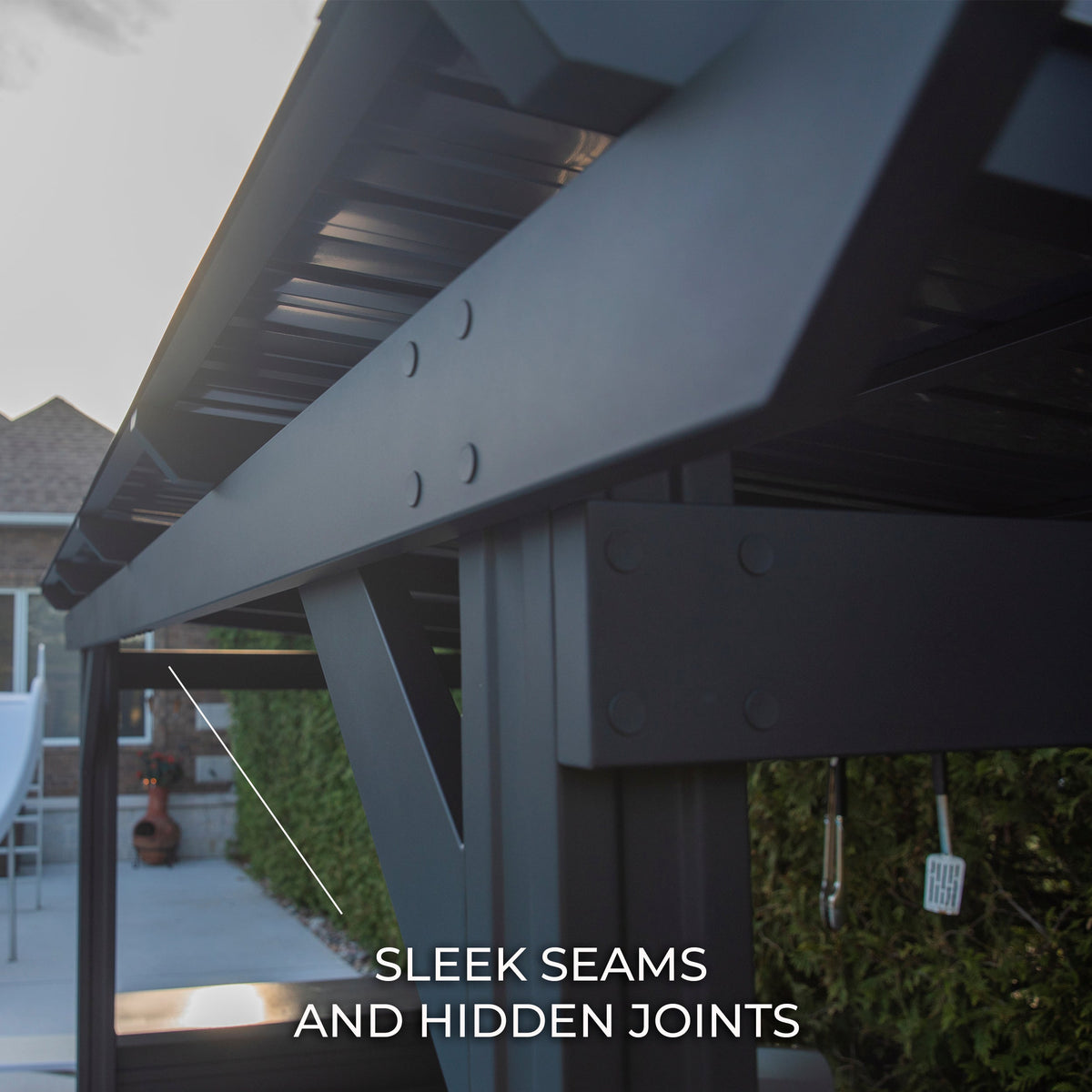 Rockport XL Steel Grill Gazebo