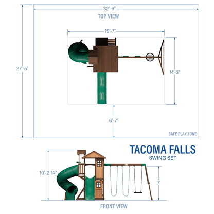 Tacoma Falls Swing Set